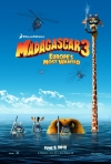 Madagaskar 3 film poster