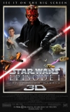 Hviezdne vojny: Epizóda I - Skrytá hrozba 3D film plakát