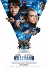 Valerian a mesto tisícich planét film poster